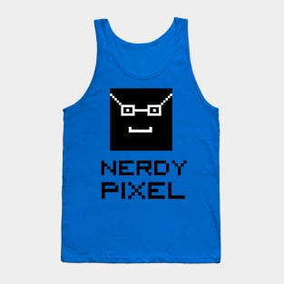 pixel is nerdy Tank Top